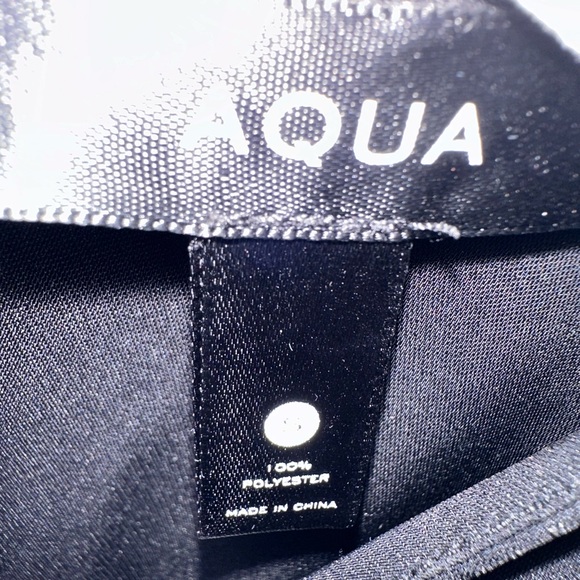 Aqua Women’s Tie Waist Short Mini Dress Black in Small - Picture 4 of 7